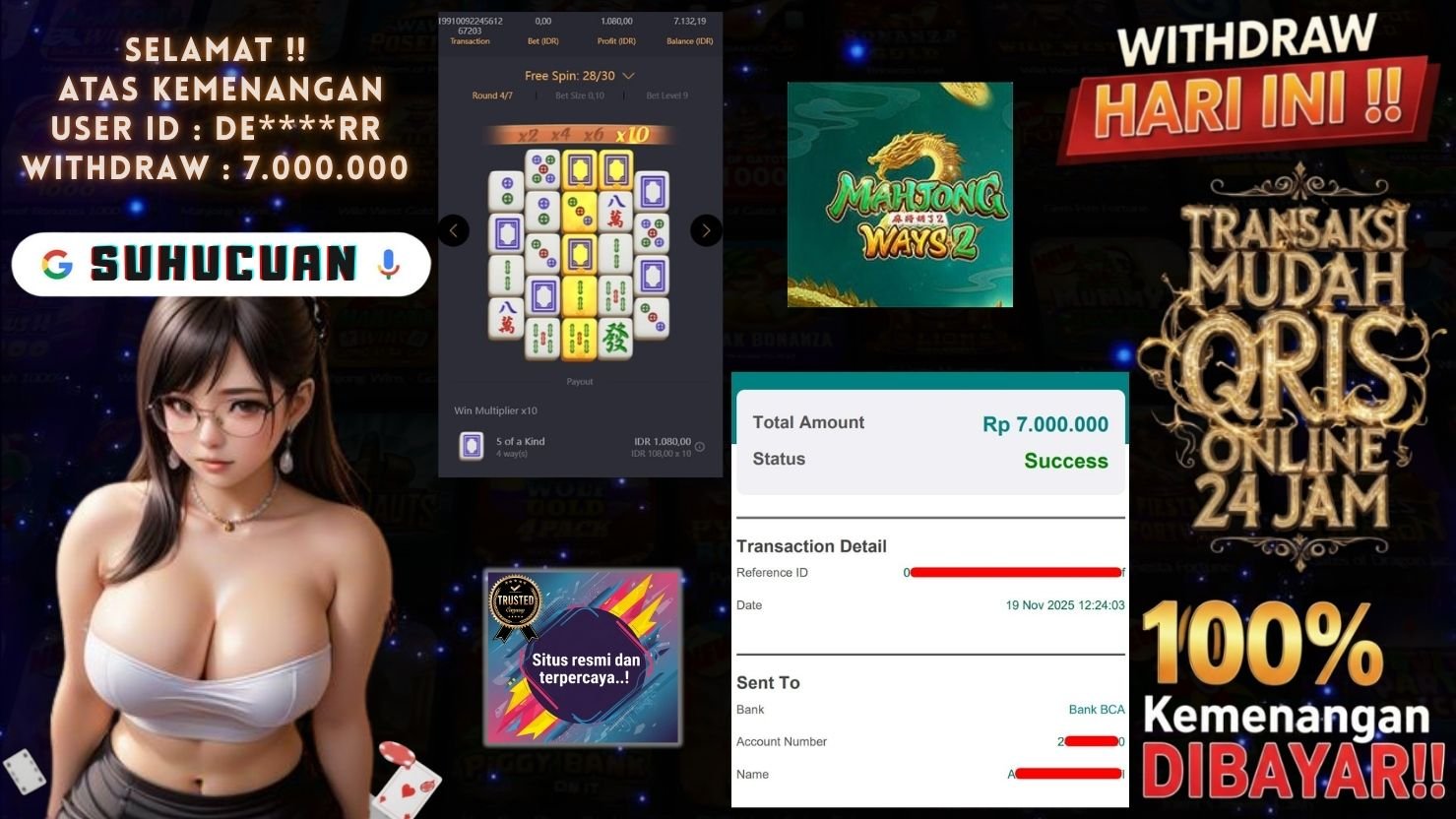 SUHUCUAN JACKPOT SLOT MAHJONG WAYS 2